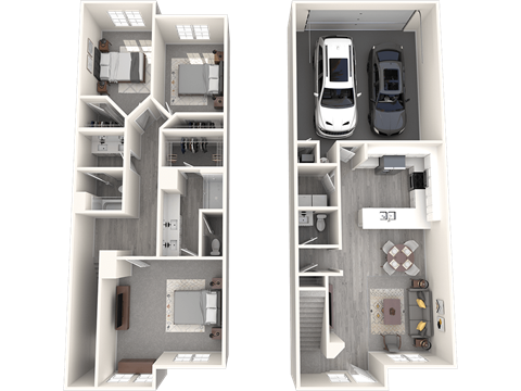 the floor plan of the 2100 sanchez street